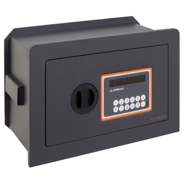 Cassaforte da Murare Plus C Combinazione Elettronica+Manopola H270xL385xP200/300 mm  Arregui